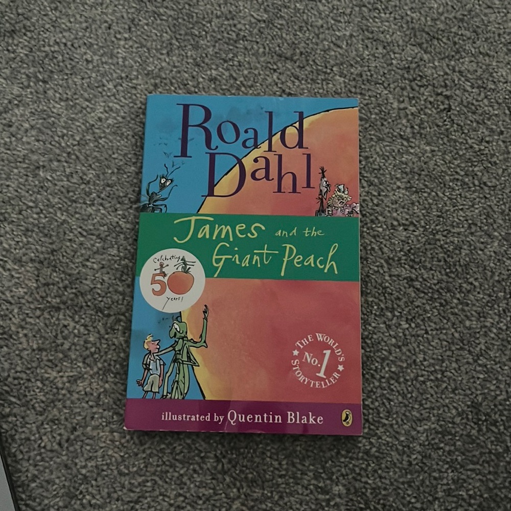 james and the giant peach book